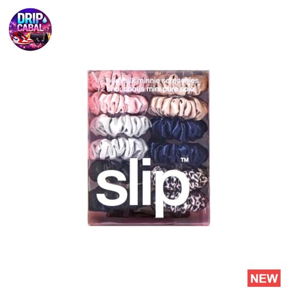 Pure Silk Scrunchies Set Classic Elegant Gentle Hair Accessories main image 4